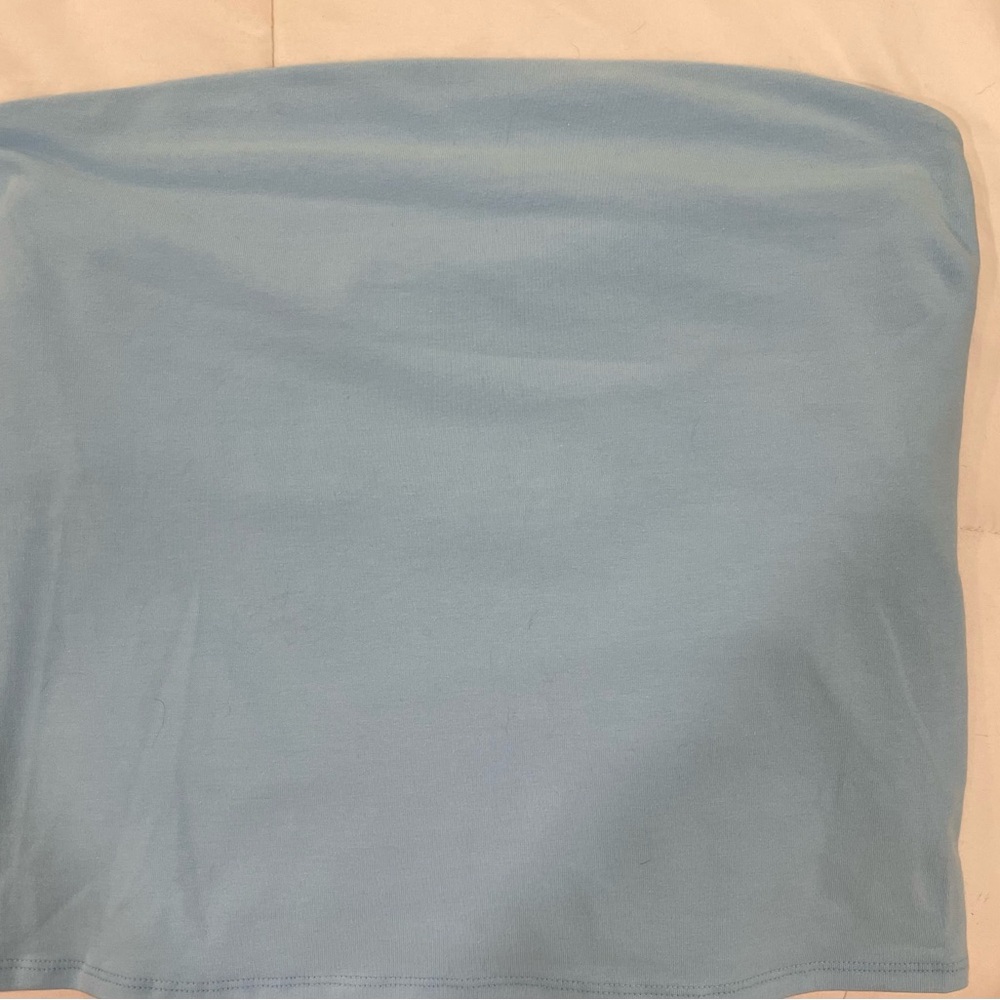 Light Blue Tube Top